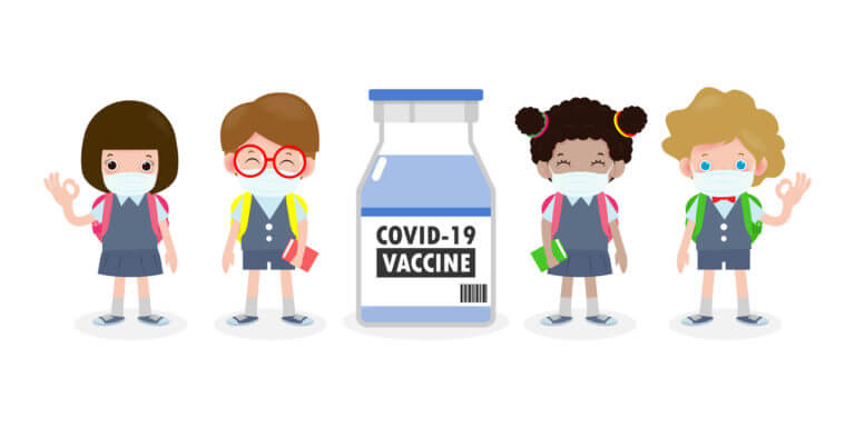 COVID-19 or coronavirus vaccine concept