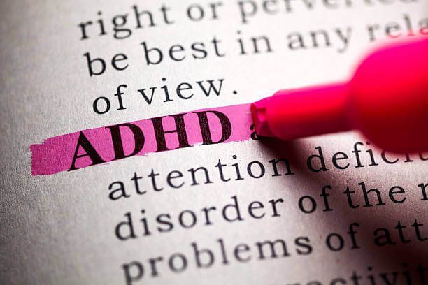 Fake Dictionary, definition of the word ADHD.